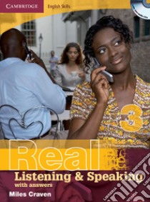 Real Listening & Speaking 3 With Answers libro in lingua di Craven Miles