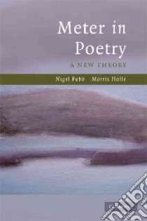 Meter in Poetry libro in lingua di Fabb Nigel, Halle Morris