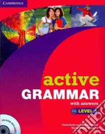 Davis Active Grammar 1 W/a + Cd Rom libro in lingua di Fiona Davies