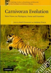 Carnivoran Evolution libro in lingua di Goswami Anjali (EDT), Friscia Anthony (EDT)