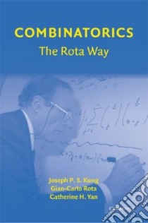 Combinatorics libro in lingua di Kung Joseph P. S., Rota Gian-Carlo, Yan Catherine H.