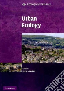 Urban Ecology libro in lingua di Kevin Gaston
