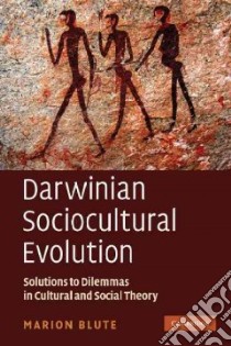 Darwinian Sociocultural Evolution libro in lingua di Marion Blute