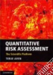 Quantitative Risk Assessment libro in lingua di Aven Terje