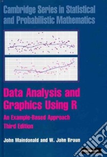 Data Analysis and Graphics Using R libro in lingua di Maindonald John H., Braun W. John