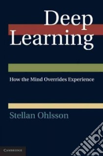 Deep Learning libro in lingua di Ohlsson Stellan