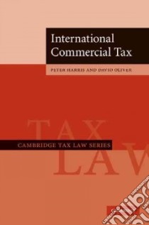 International Commercial Tax libro in lingua di Peter Harris