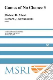 Games of No Chance 3 libro in lingua di Albert Michael H. (EDT), Nowakowski Richard J. (EDT)