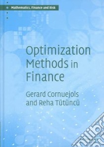 Optimization Methods in Finance libro in lingua di Cornuejols Gerard, Tutuncu Reha