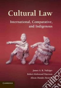 Cultural Law libro in lingua di Nafziger James A. R.