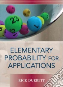 Elementary Probability for Applications libro in lingua di Durrett Rick