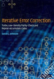 Iterative Error Correction libro in lingua di Johnson Sarah J.