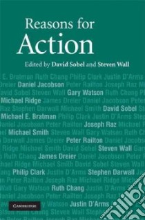 Reasons for Action libro in lingua di Sobel David (EDT), Wall Steven (EDT)