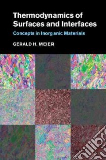 Thermodynamics of Surfaces and Interfaces libro in lingua di Meier Gerald H.