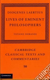 Diogenes Laertius libro in lingua di Dorandi Tiziano (EDT)