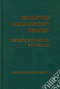 Conducting Law and Society Research libro in lingua di Halliday Simon, Schmidt Patrick