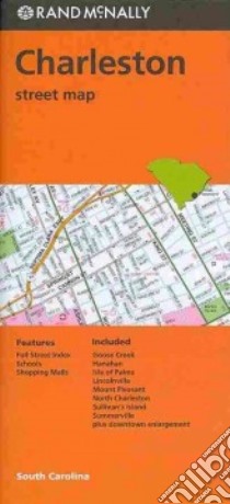 Rand McNally Charleston Street Map libro in lingua di Rand McNally and Company (COR)