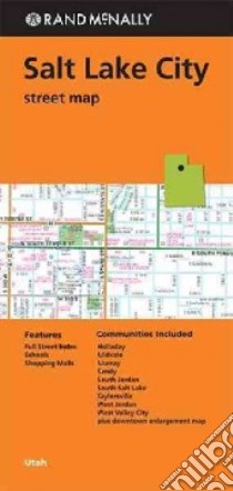 Rand McNally Salt Lake City Street Map libro in lingua di Rand McNally and Company (COR)