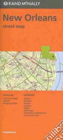 Rand McNally New Orleans Street Map libro in lingua di Rand McNally and Company (COR)