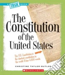 The Constitution libro in lingua di Taylor-Butler Christine