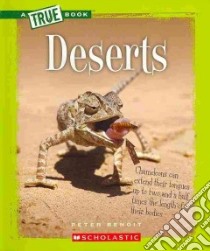 Deserts libro in lingua di Benoit Peter