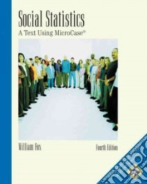 Social Statistics libro in lingua di Fox William