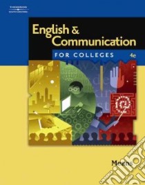 English & Communication for Colleges libro in lingua di Means Thomas L., Langlois Elaine (CON)