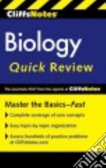Cliffsnotes Biology Quick Review libro in lingua di Cox Kellie Ploeger Ph.D.
