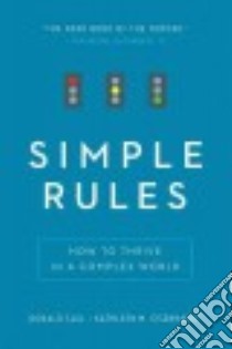 Simple Rules libro in lingua di Sull Donald, Eisenhardt Kathleen M.