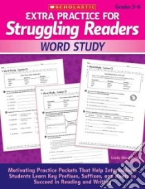 Extra Practice for Struggling Readers: Word Study libro in lingua di Beech Linda