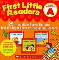 First Little Readers: Guided Reading Level A libro in lingua di Deborah Schecter