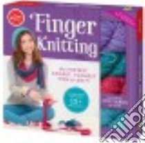 Finger Knitting libro in lingua di Klutz Inc. (COR)