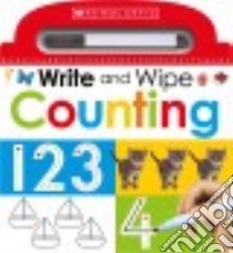 Write and Wipe Counting libro in lingua di Scholastic Inc. (COR)