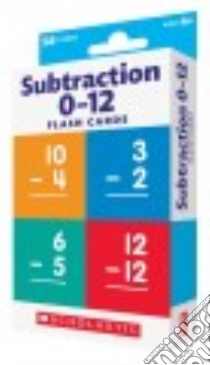 Subtraction 0-12 libro in lingua di Scholastic Inc. (COR)