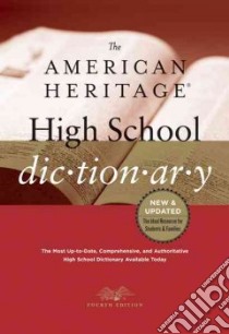 The American Heritage High School Dictionary libro in lingua di American Heritage Dictionaries (EDT)