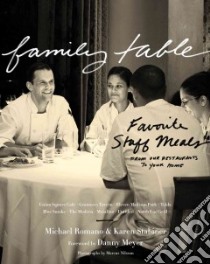 Family Table libro in lingua di Romano Michael, Stabiner Karen, Meyer Danny (FRW)