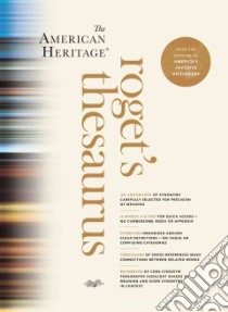The American Heritage Roget's Thesaurus libro in lingua di American Heritage Publishing Company (COR)