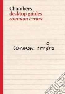 Common Errors libro in lingua