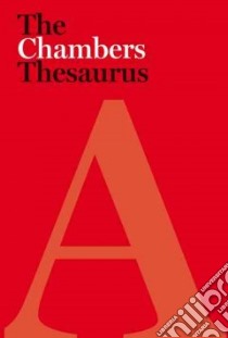 The Chambers Thesaurus libro in lingua di Manser Martin H. (EDT)