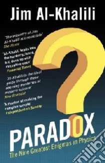Paradox libro in lingua di Jim AlKhalili