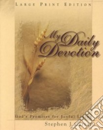 My Daily Devotion libro in lingua di Carter Stephen J.