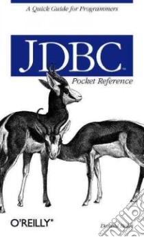 Jdbc Pocket Reference libro in lingua di Bales Donald