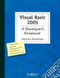Visual Basic 2005 libro in lingua di MacDonald Matthew