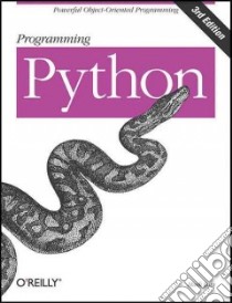 Programming Python libro in lingua di Lutz Mark