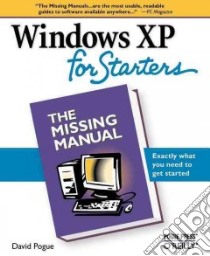 Windows XP for Starters libro in lingua di Pogue David