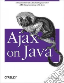 Ajax on Java libro in lingua di Olson Steven Douglas
