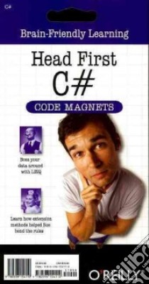 Head First C# Code Magnets libro in lingua di O'reilly Media (COR)