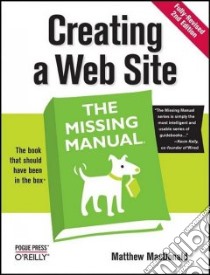 Creating a Web Site libro in lingua di MacDonald Matthew