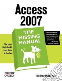 Access 2007 libro in lingua di MacDonald Matthew