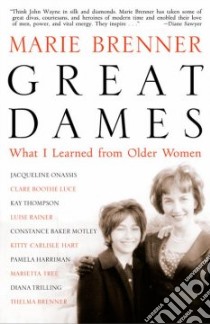 Great Dames libro in lingua di Brenner Marie